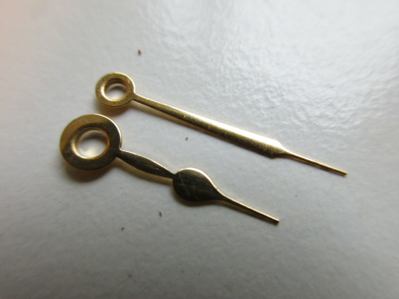 Roskopf Spade Pocket Watch hands ** Yellow plated ** Swiss Made