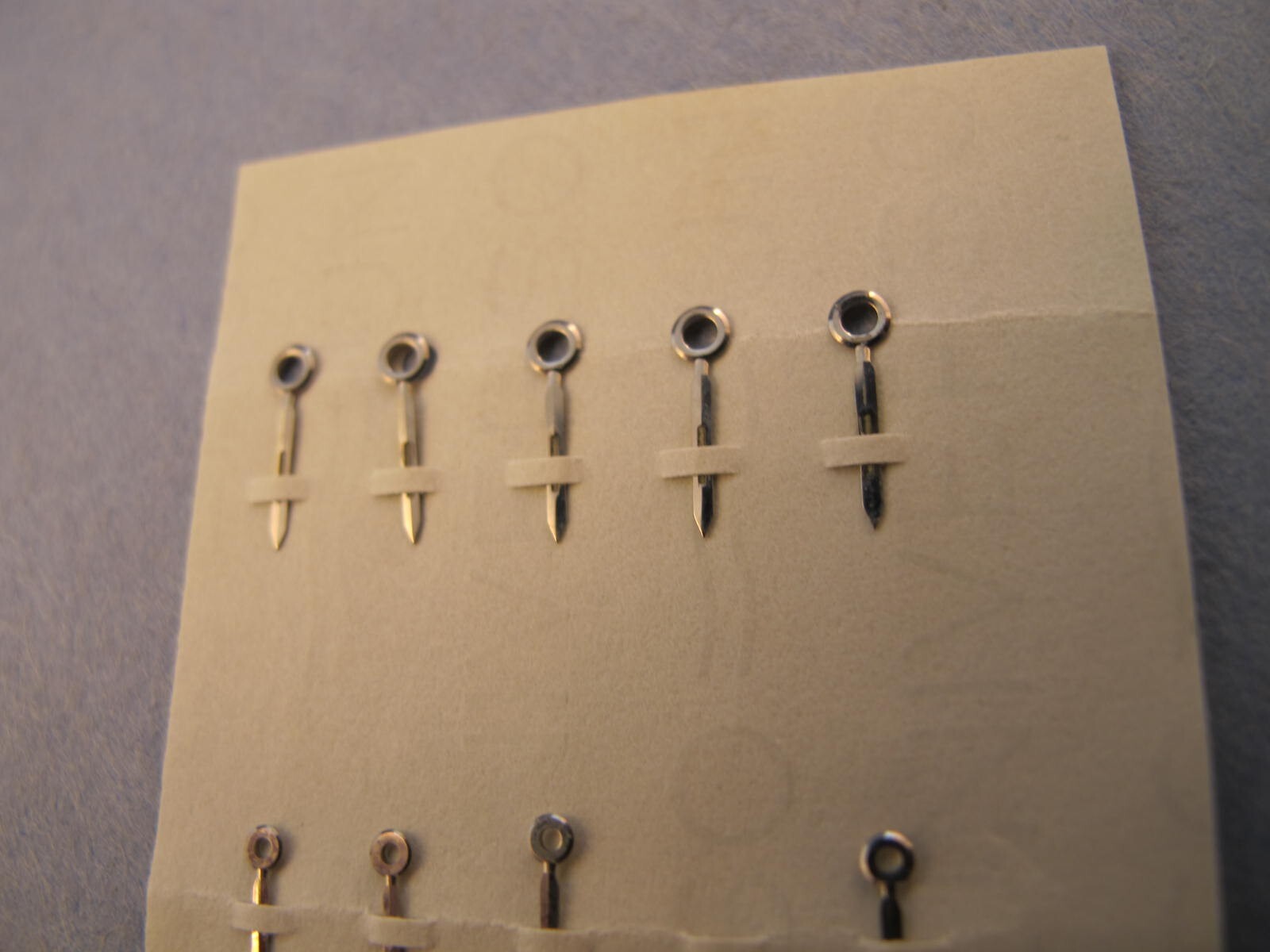 LECOULTRE NOS HAND SET MEMOVOX WHITE BATON WITH TRITIUM INSERTS 7.5/11MM #60