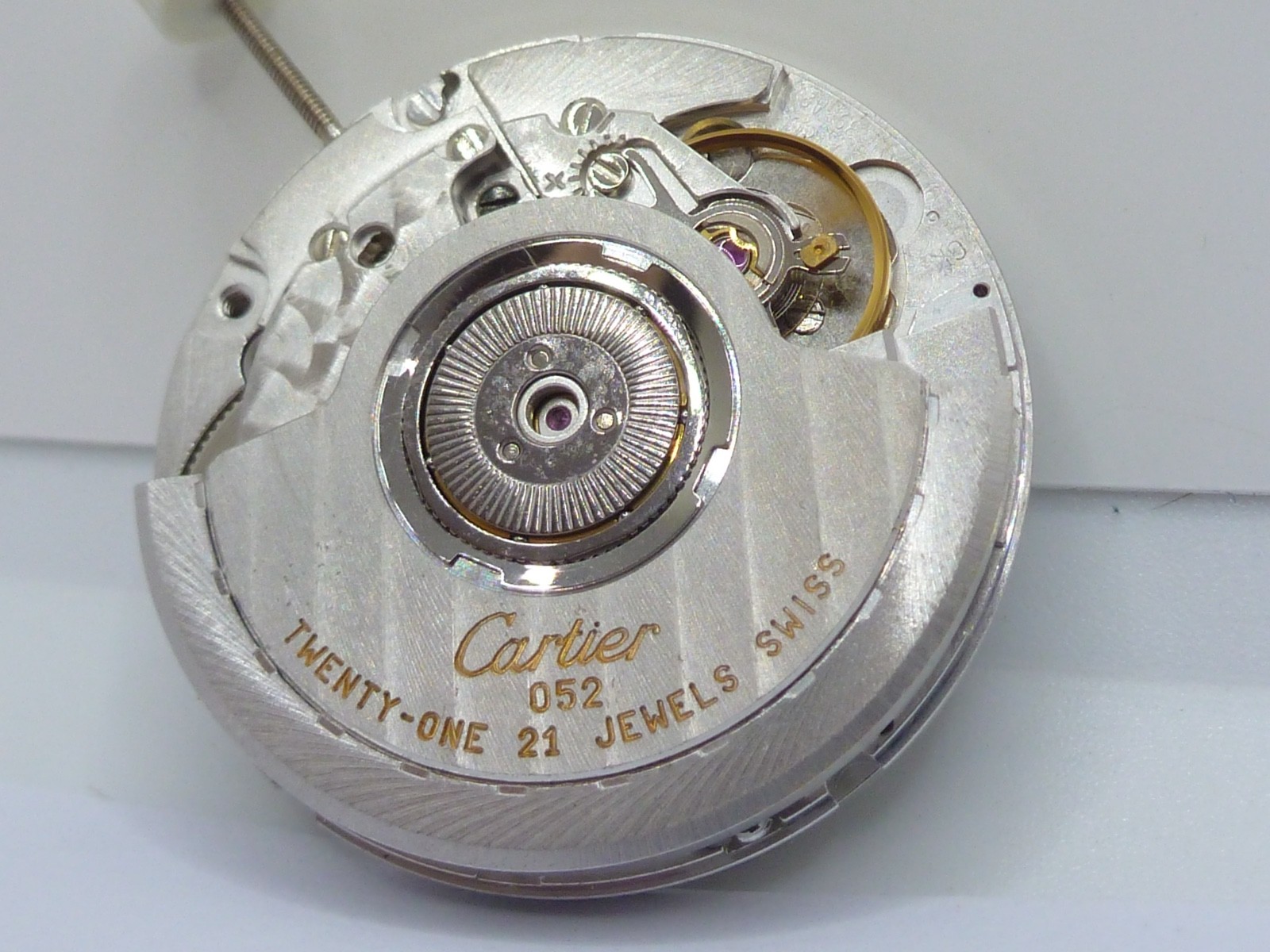 Cartier Movement Caliber 052 ETA 2892-A2 Mechanical Automatic working perfect