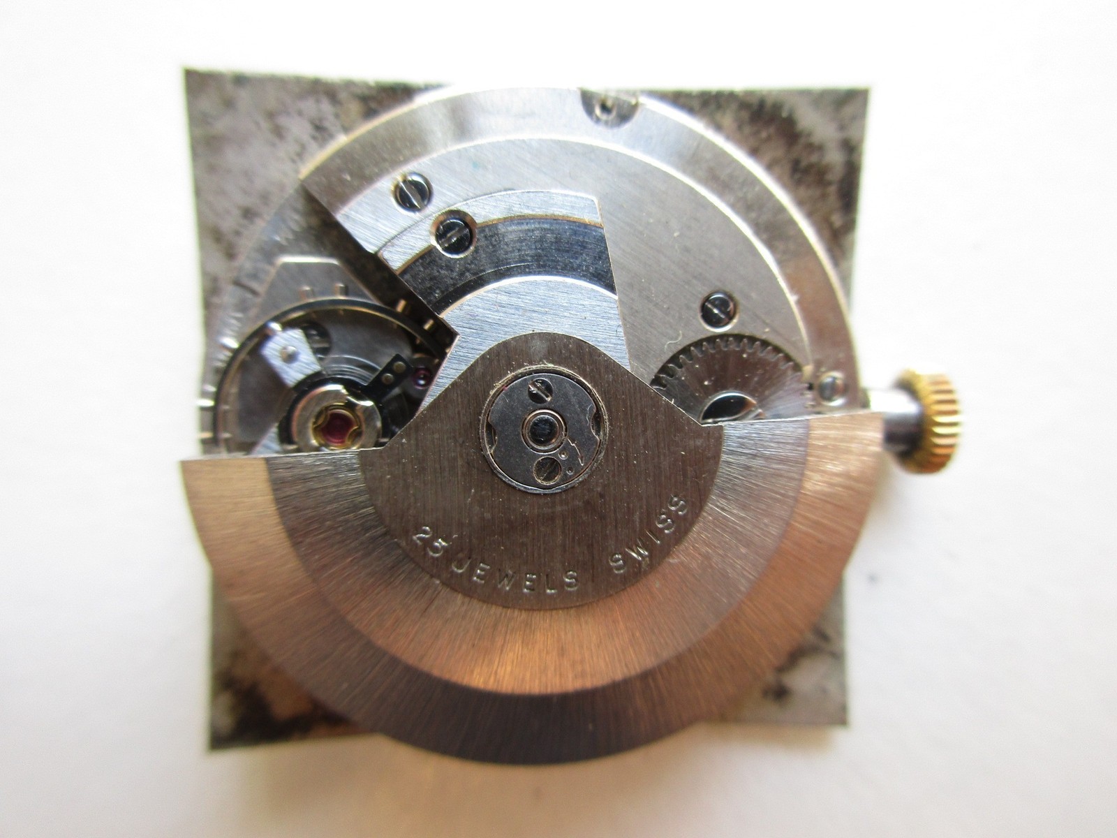 AS A. Schild cal. 1700/01 Swiss automatic watch movement – date at 4-5 – running