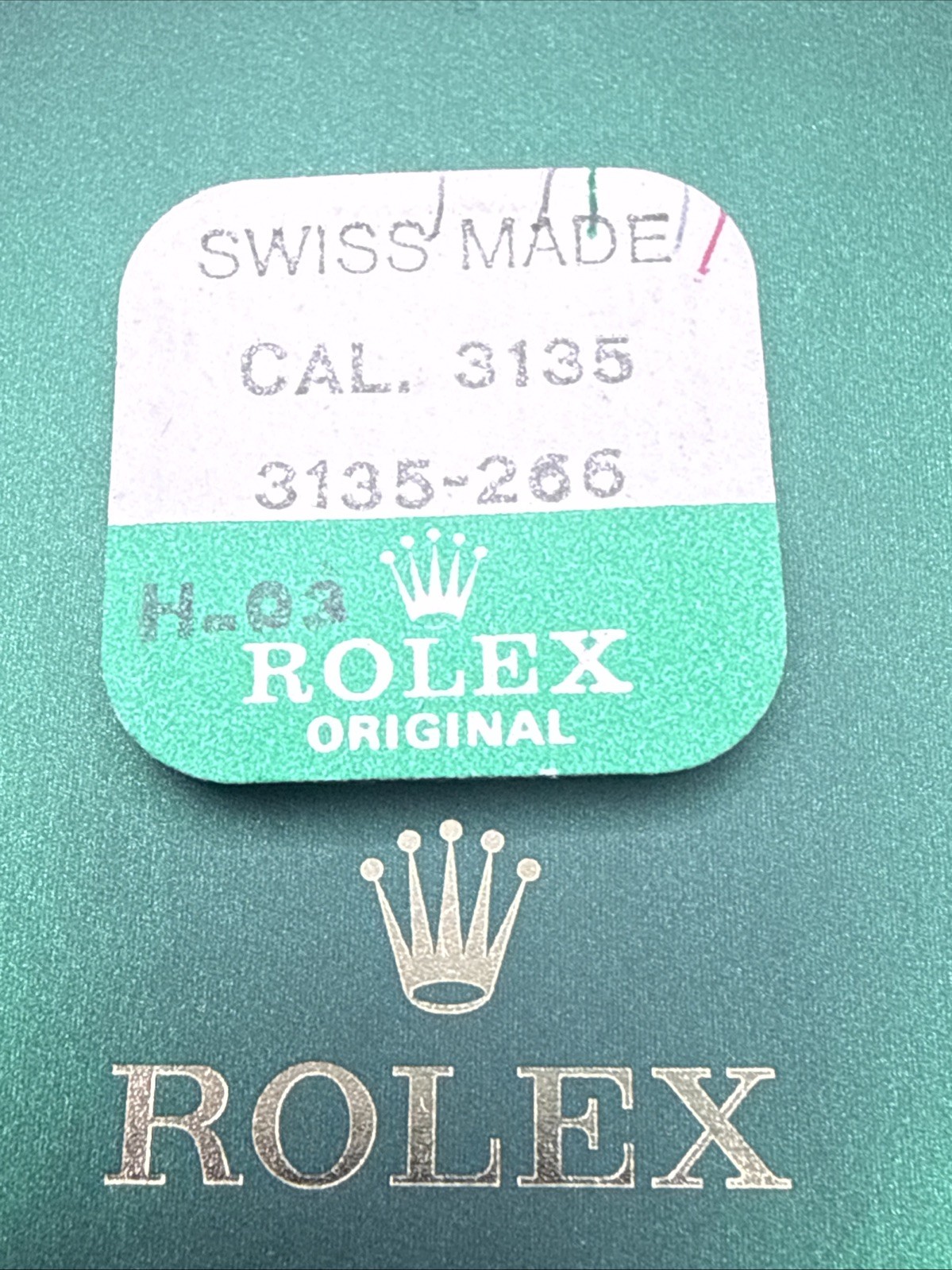 Rolex 3135-266 Yoke For Setting Wheel Genuine Rolex Part