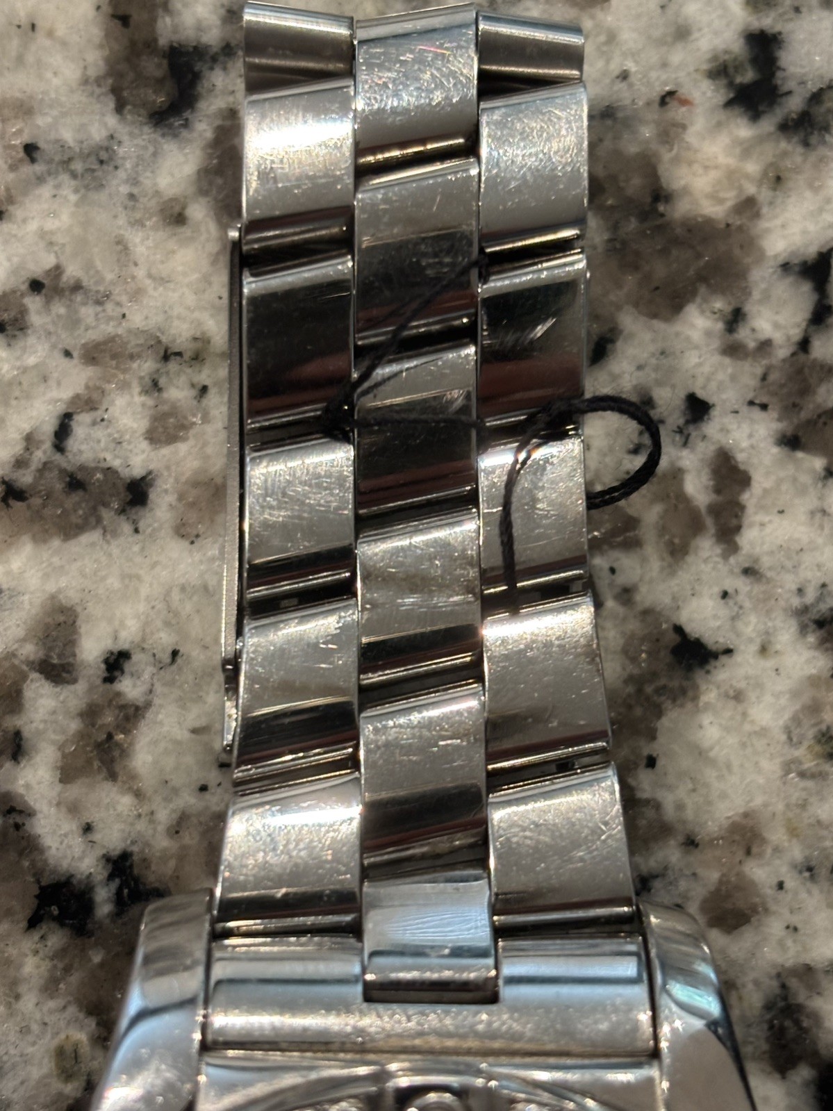 Breitling Mens Super Avenger II 48mm Diamond Bezel w/ Papers FOR REPAIR (Stem)