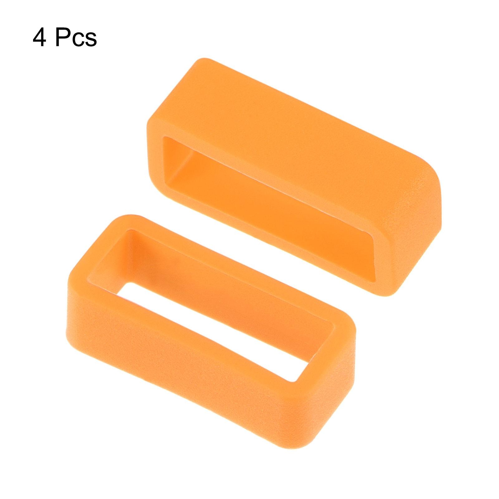 Watch strap Slots strap, for 18mm watch strap, orange 4pcs