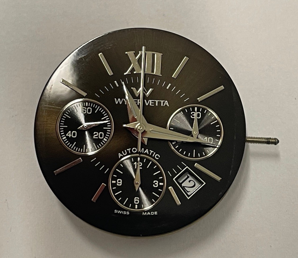 Movement Valjoux 7750 With Eye 3-6-9 Set Of Dial And Spheres Wyler Vetta