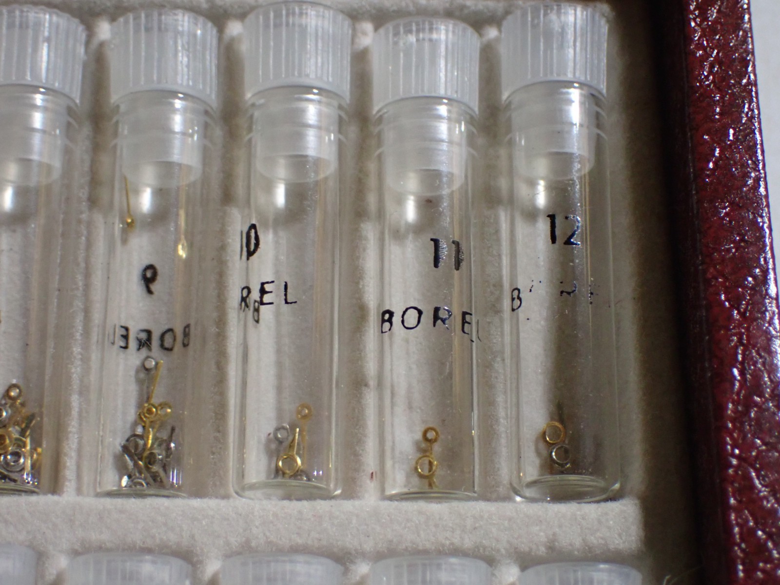 Borel 85-24 Watchmakers Minute & Hour Hand Assortment Slim Bo NOS