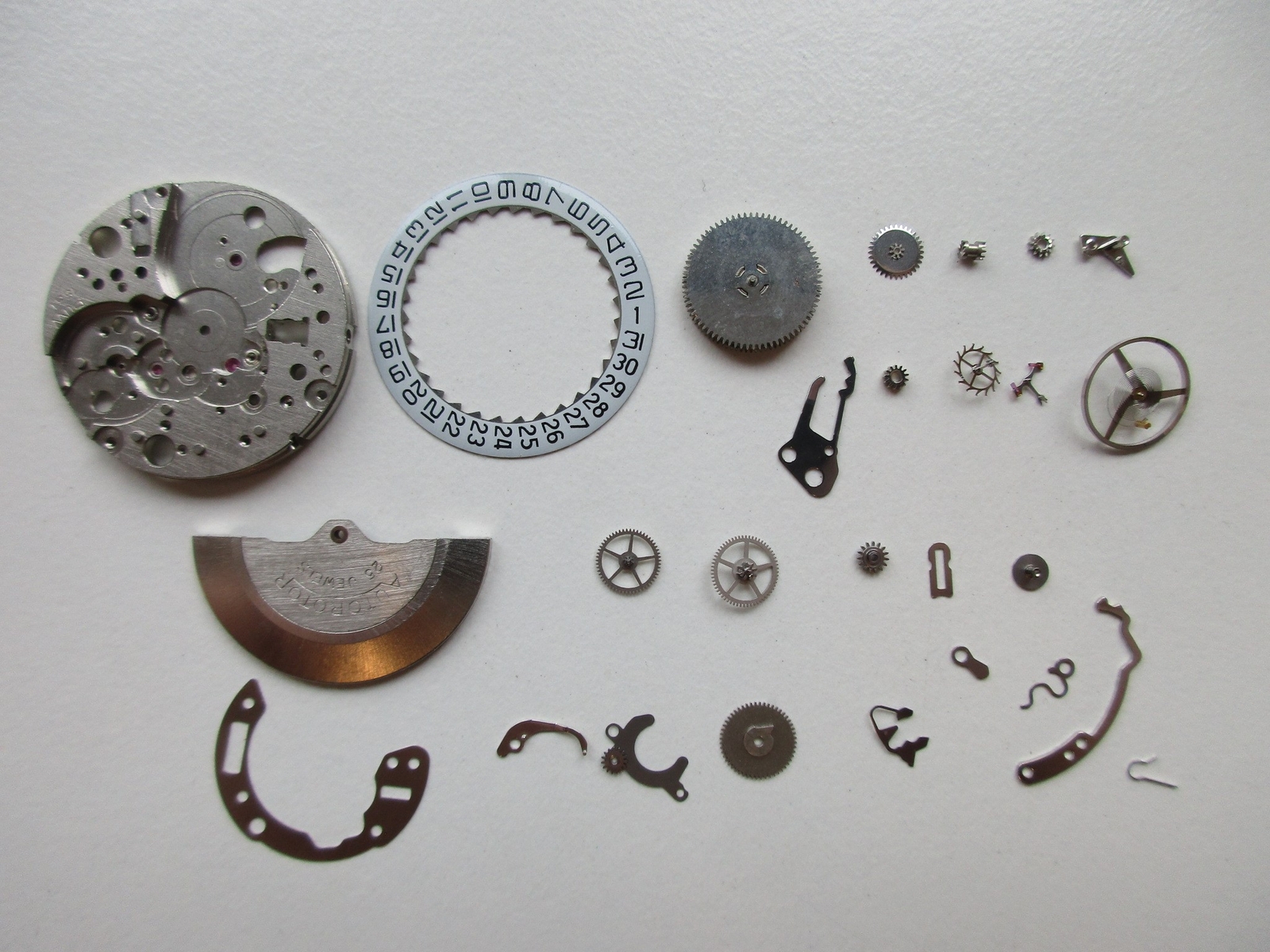 PUW 11½”‘ cal. 1560 1561 Germany watch movement part – choose