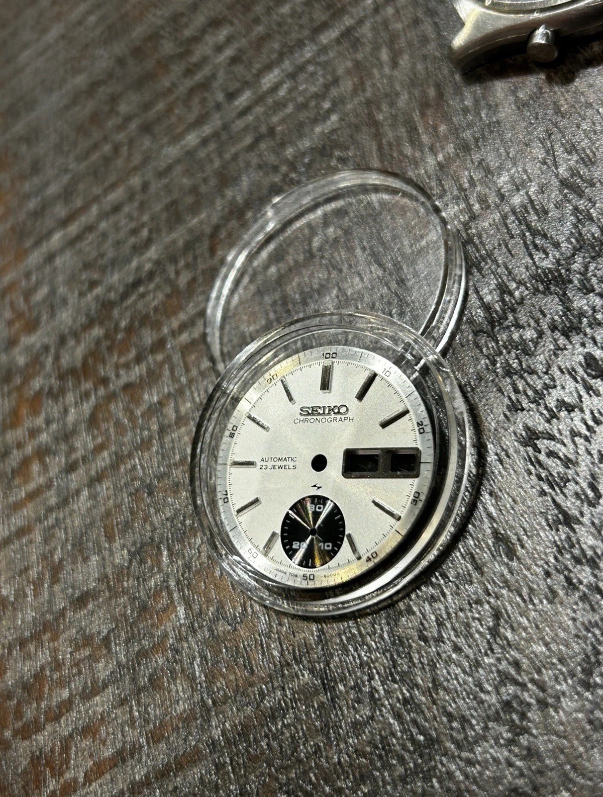 Seiko 7018-8000 Flyback One-Eyed Panda Parts for Repair Or Restoration