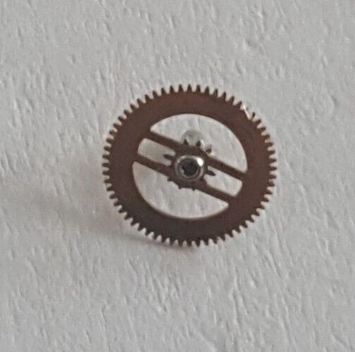 ETA Caliber 581.001 Part Number 242 (Cannon Pinion With Driver, Height 2.05mm)
