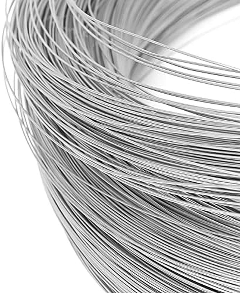1PC 10M Stainless Steel Spring Wire Rope – Hard Wire 0.3-3MM (1.2MM)