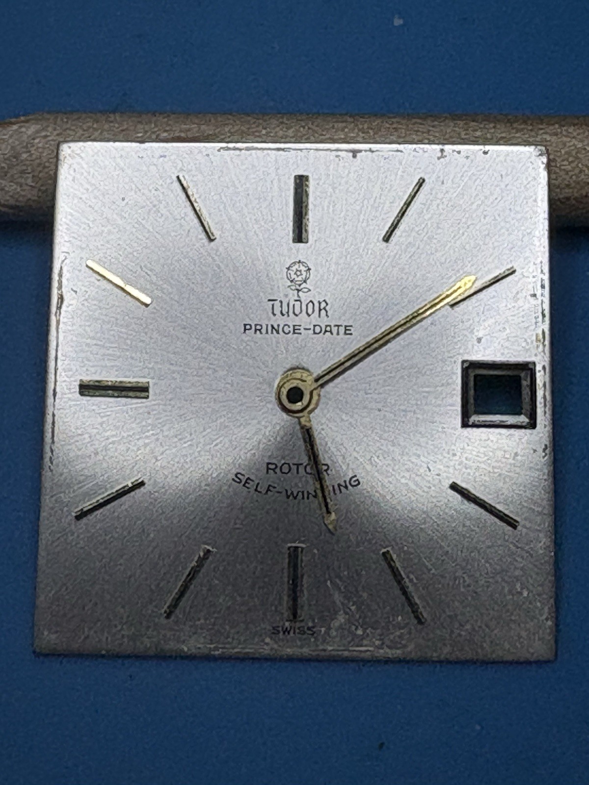 Tudor Dial And Hands 25.5 Square For Eta Movement