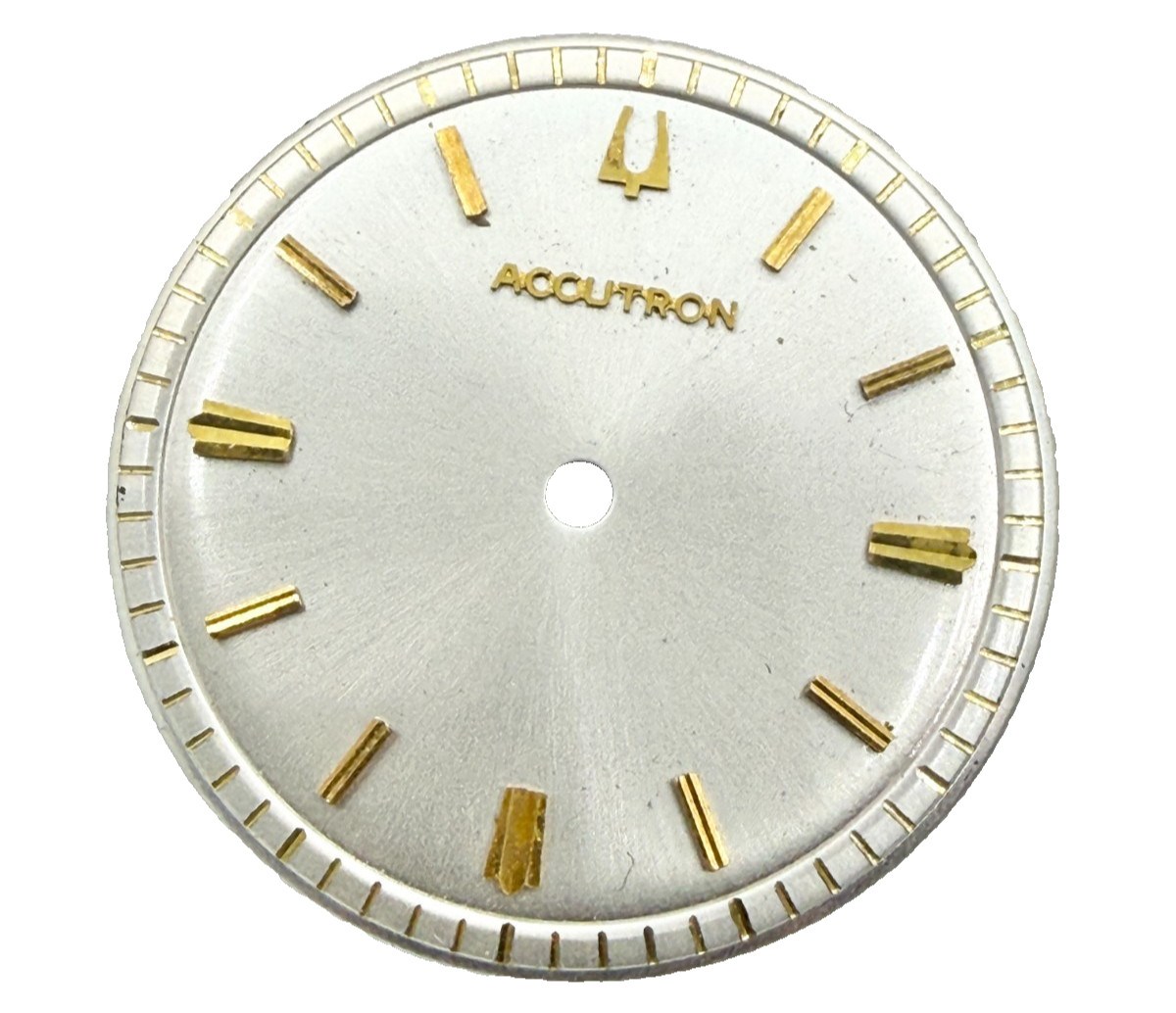 Super Clean Bulova Accutron 214 Watch Dial