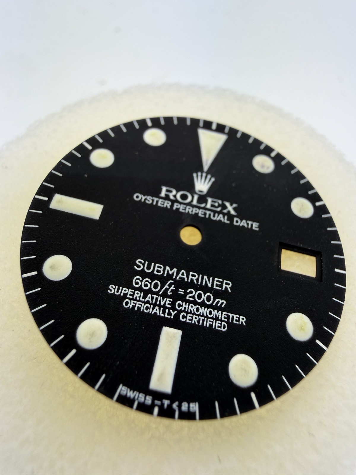 Rolex Matte Tritium Submariner 1680 Service Dial Cal 1570