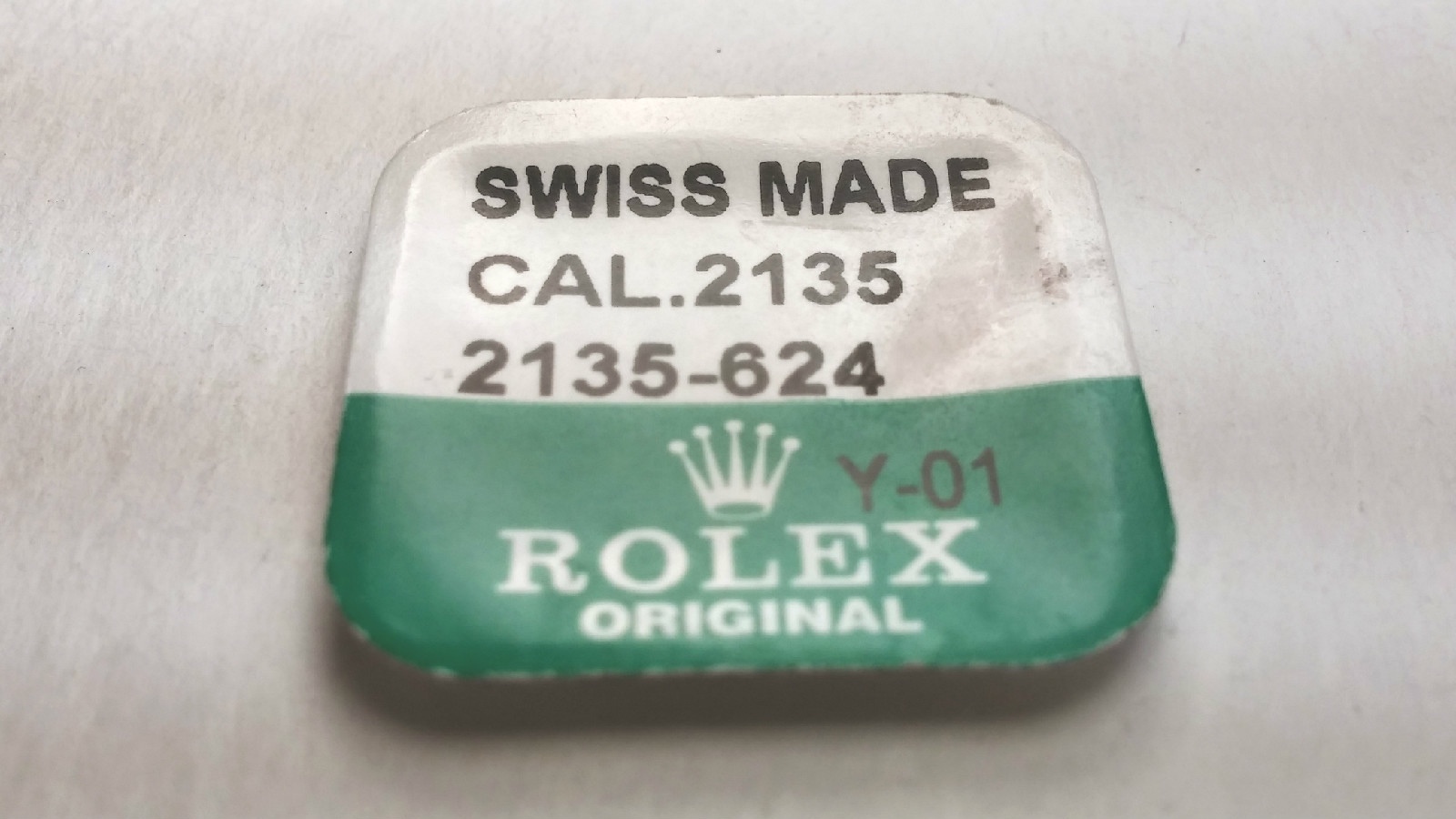 original Rolex 2135-624 (2135 624) Date Wheel FACTORY SEALED Genuine NEW part