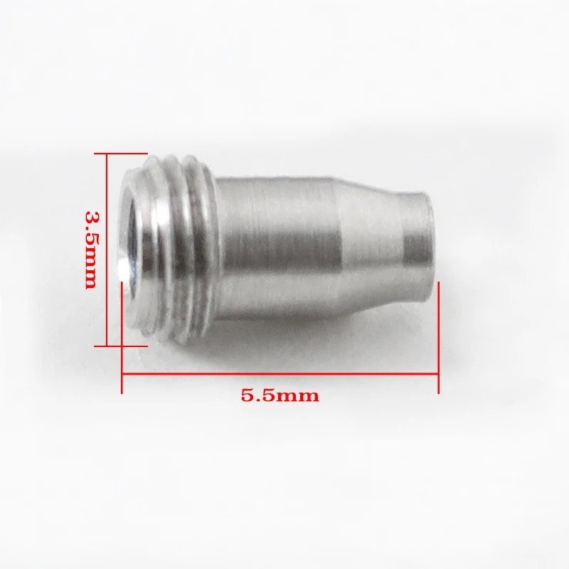 Replacement Stainless Steel Screw Crown for Grand 44GS 6mm 36.5mm 40mm