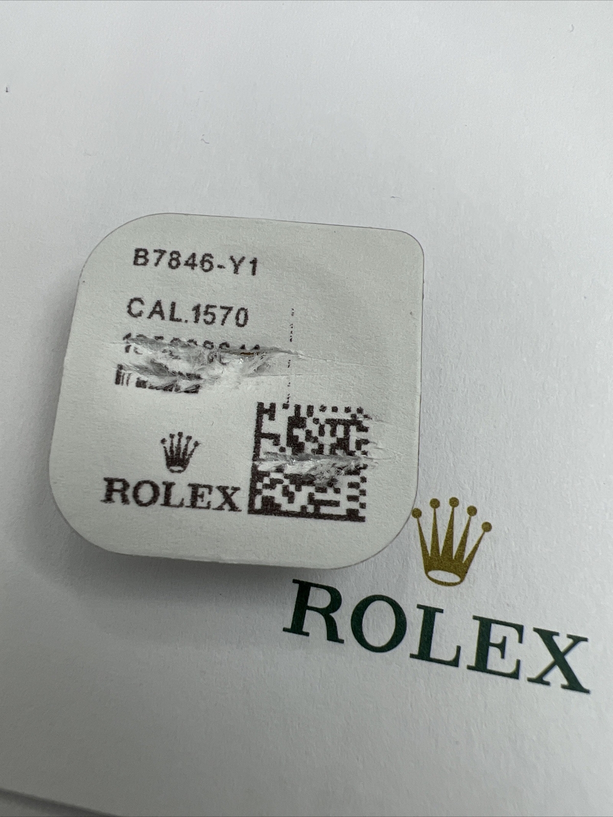 GENUINE Authentic Rolex 1570 1530 7846 pallet fork New Sealed