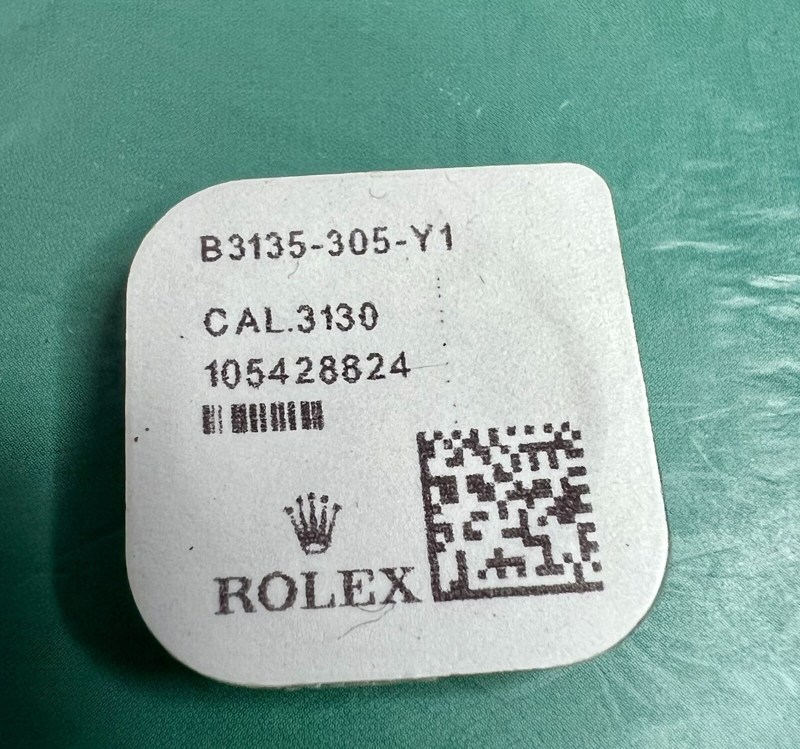 Rolex watch parts 3135-305 Ratchet Wheel Part 305 Original. Brand New Sealed