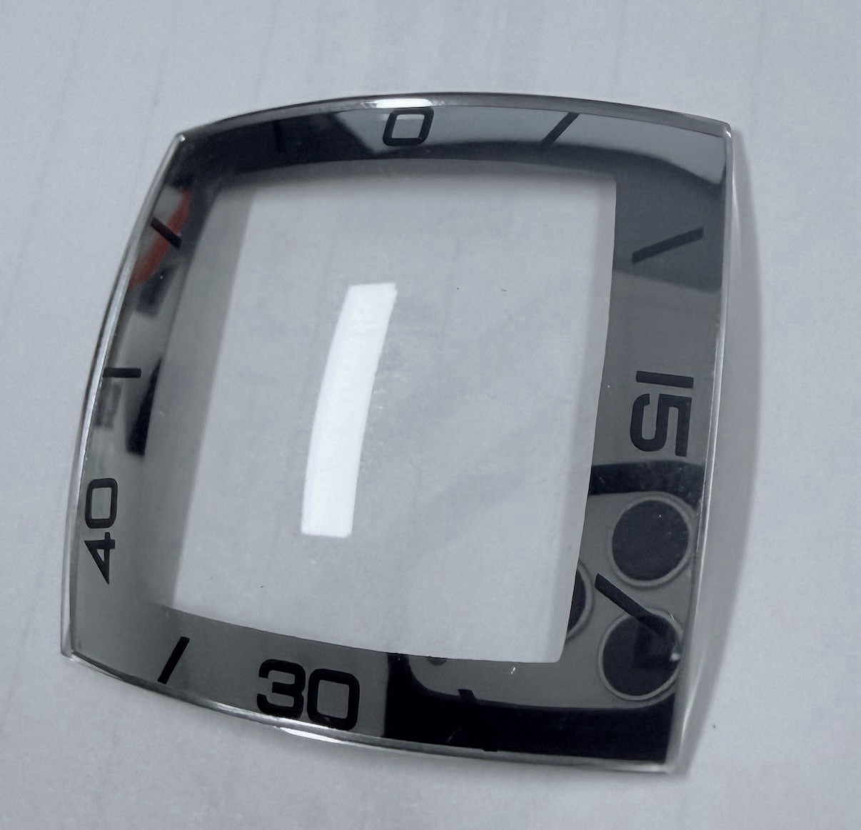 32 X 34mm Glass For Rado Sintra 538.0477 New
