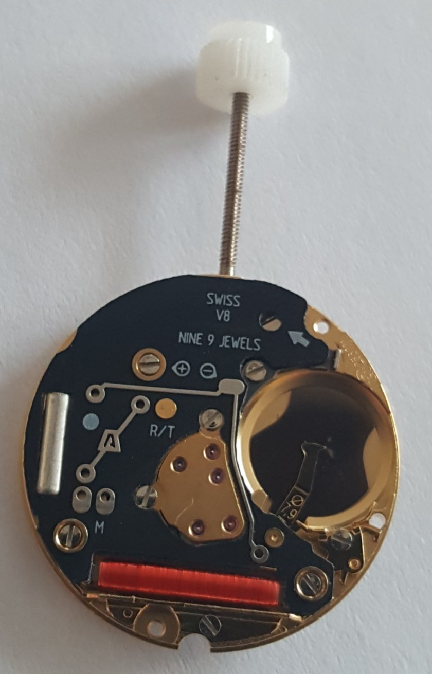 ETA Movement Caliber 256.111 H0 Hour Wheel Height 1.04mm