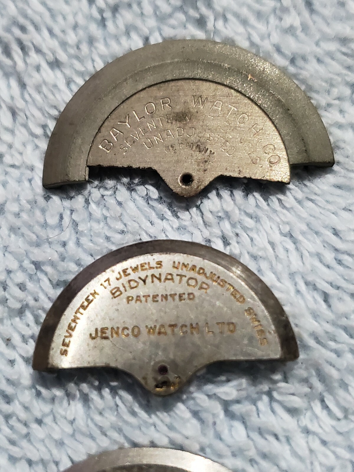 Vintage Oscillating Weights Watch Parts – Various Brands