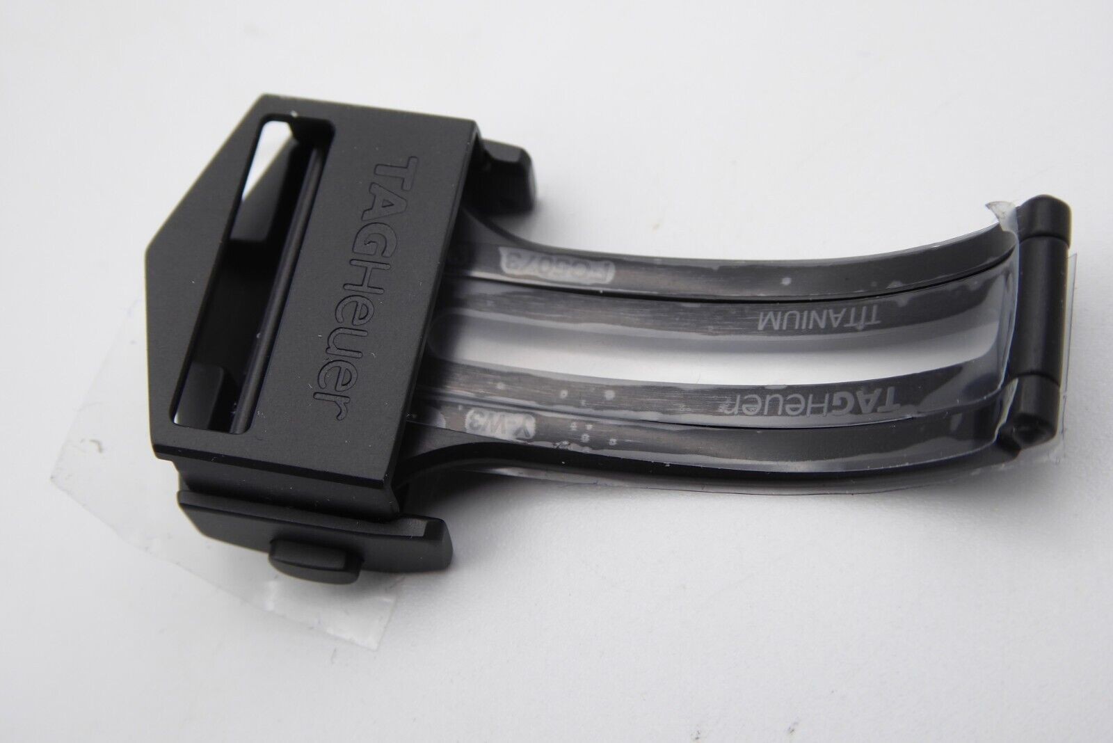 Tag Heuer Carrera Calibre Heuer 01 Titanium black deployant buckle 20mm