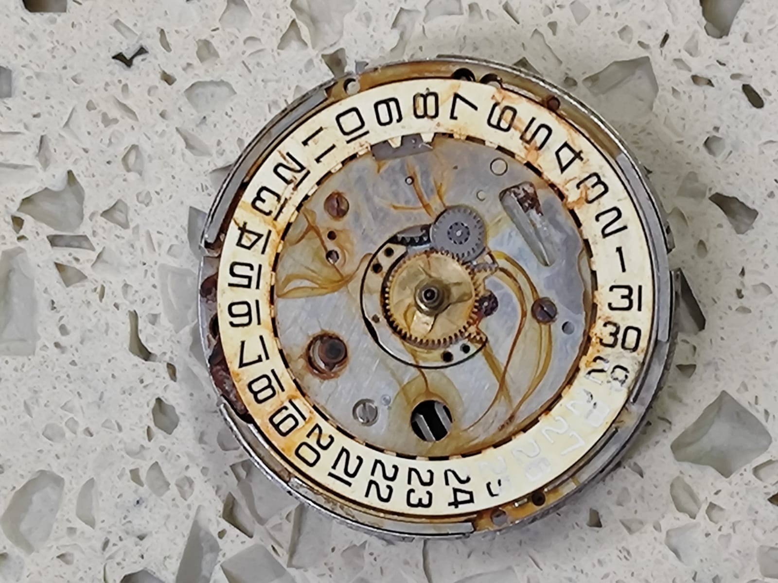 ESA 9162 Movement Not Working Part Fit Omega 1250/1260