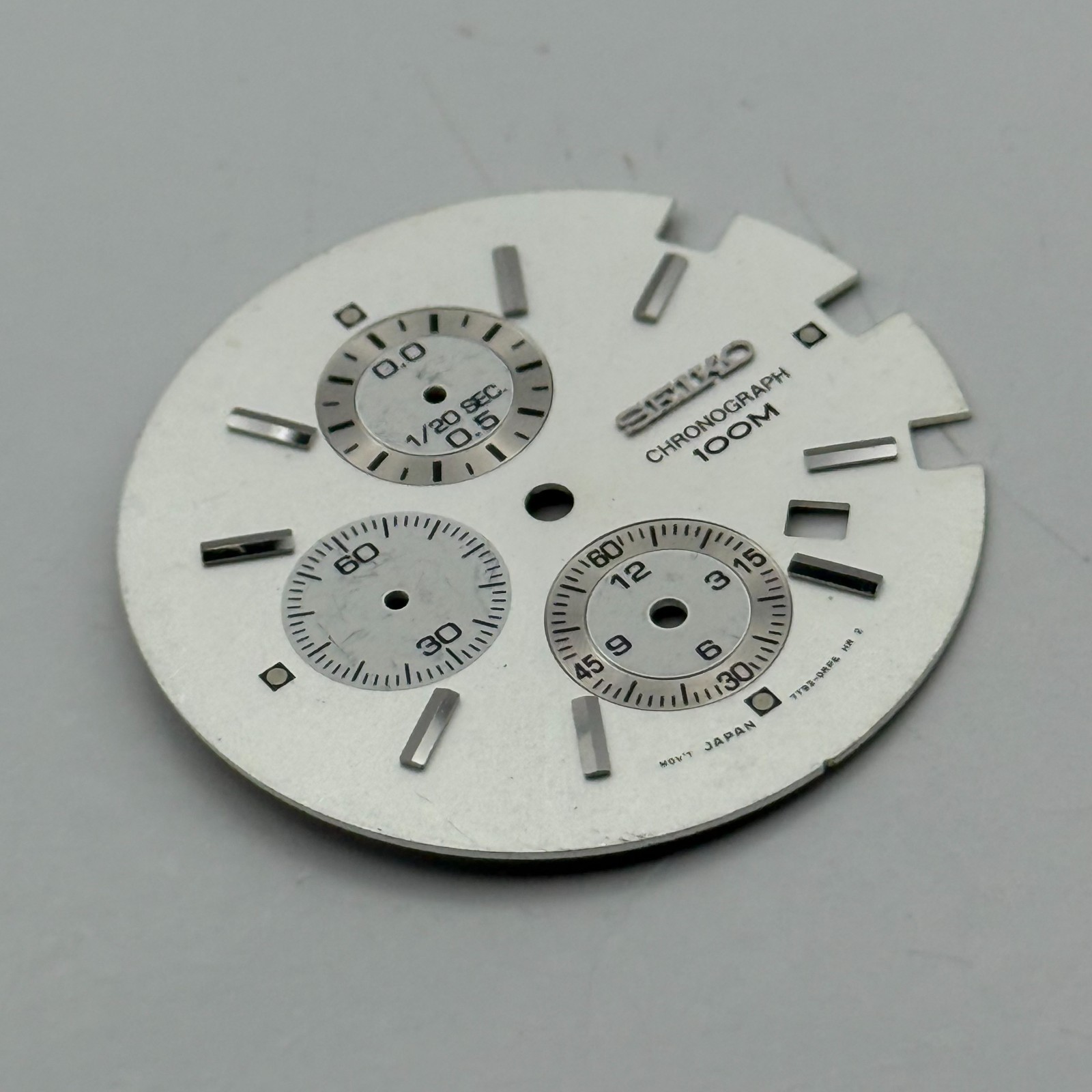 Seiko 7T92-0RD6 Watch Dial Chronograph 100M Japan Spare Parts Repair 33mm