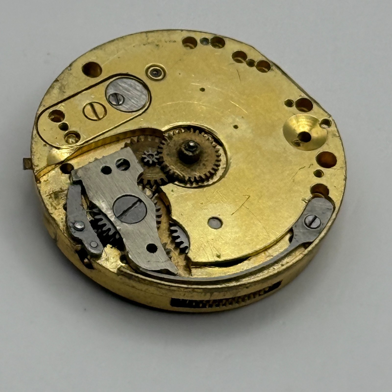 James Walker London Watch Movement Swiss Manual Wind Vintage Parts Repair 23.3mm