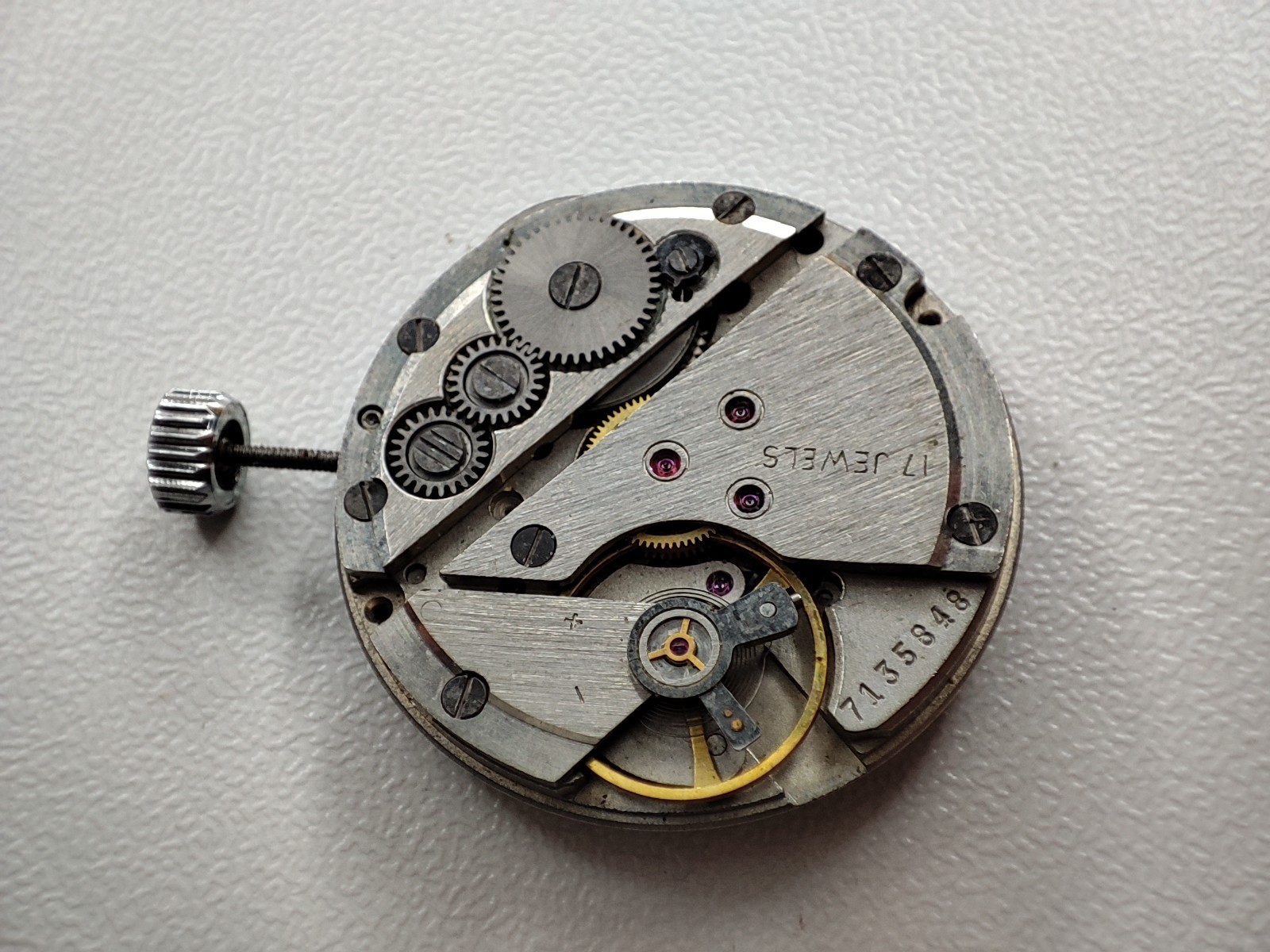 Watch movement – 26.8 mm – for parts and spares