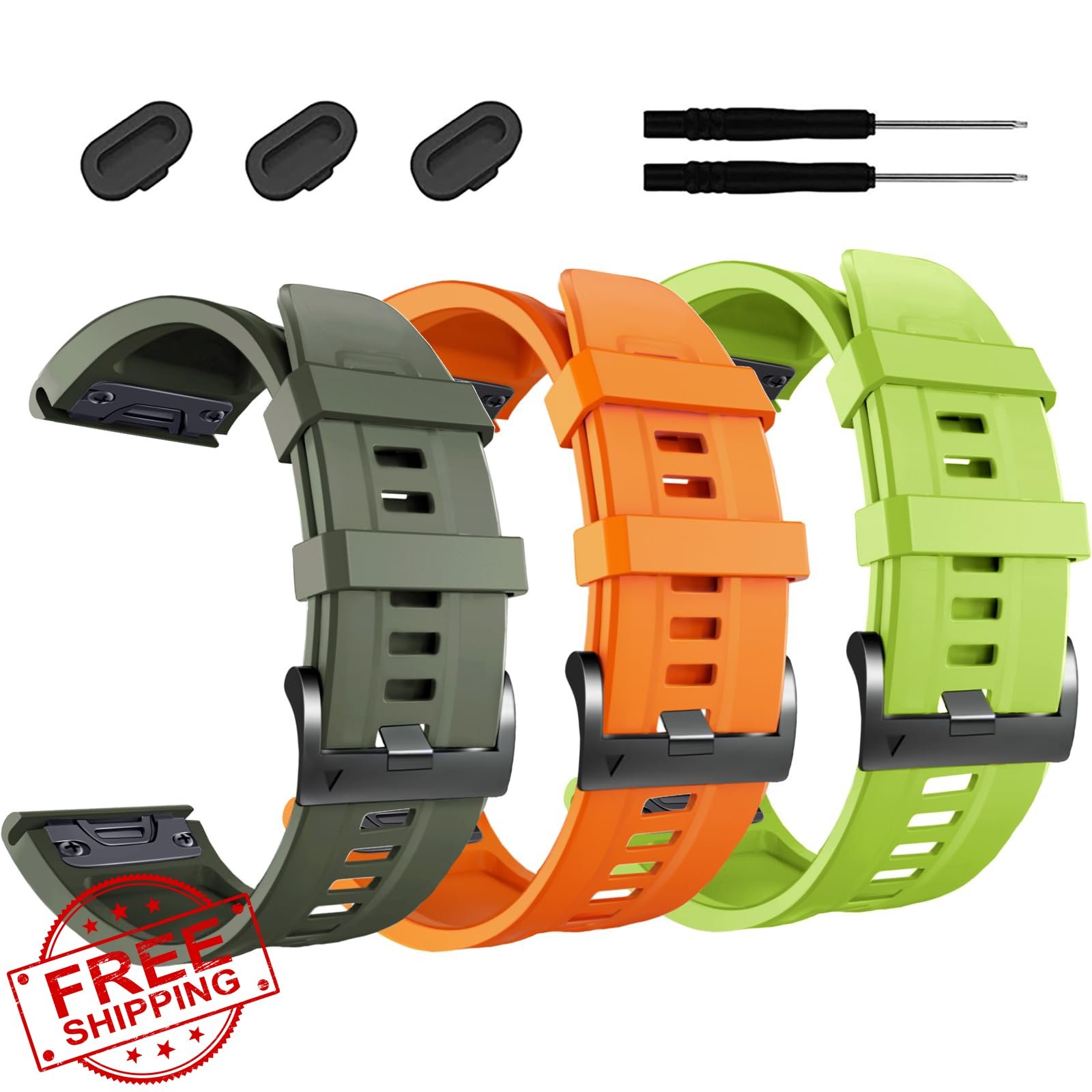ZPJPPLX 26mm Bands for Garmin Fenix 8 Pro 7X 6X 5X Mk2i MK3i