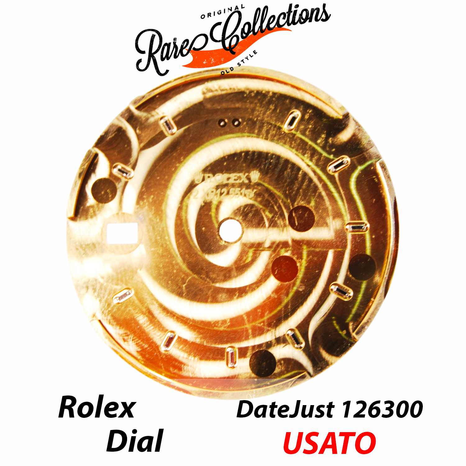 White Datejust 126300 126334 Dial Chromalight for Rolex (cod. 126334) — Used Goo