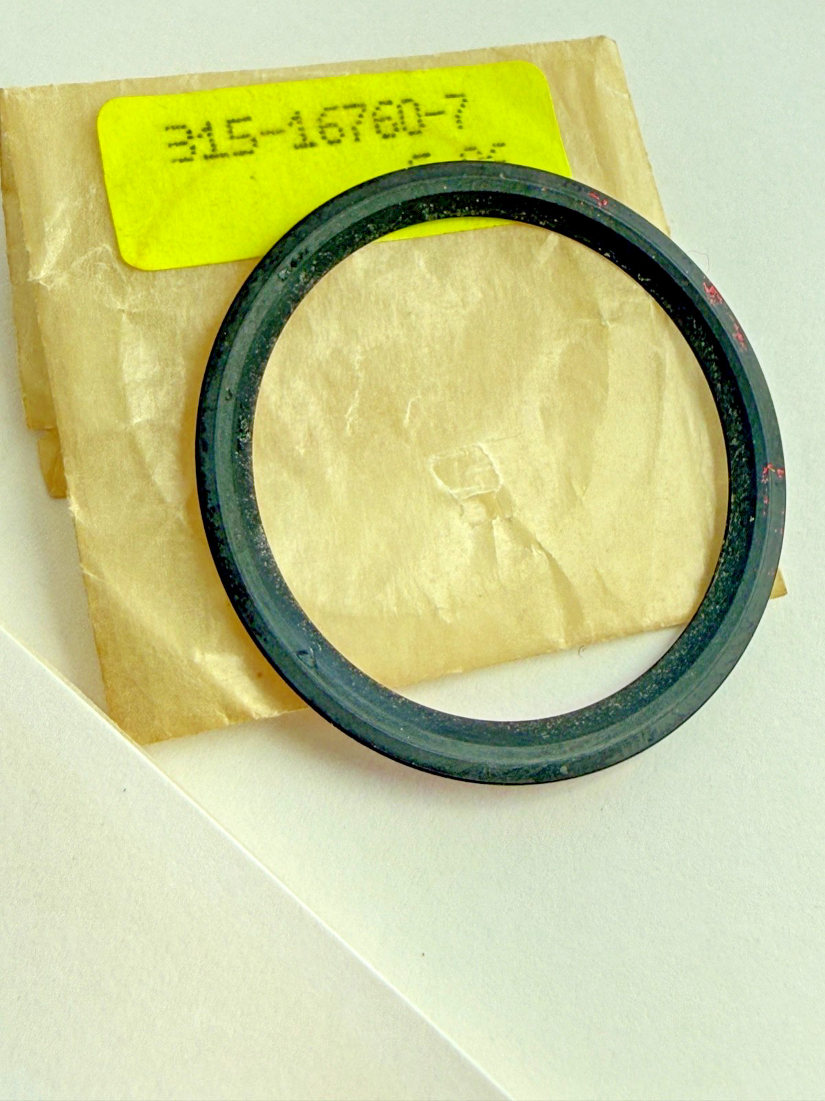 ROLEX GENUINE GMT COKE BEZEL INSERT Part# B315-16760-7-A1 For 16710 16700 16760