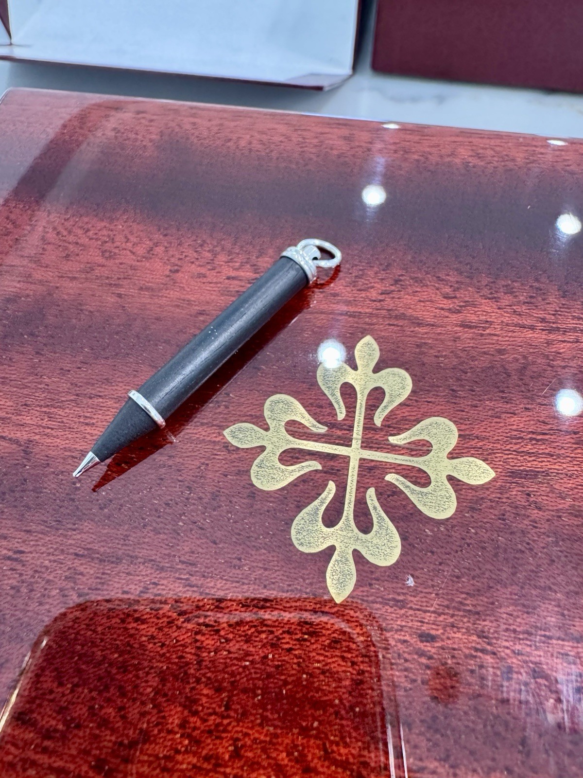 Authentic Patek Philippe 18k 750 White Gold Watch Pin Pusher Setting Tool Stylus