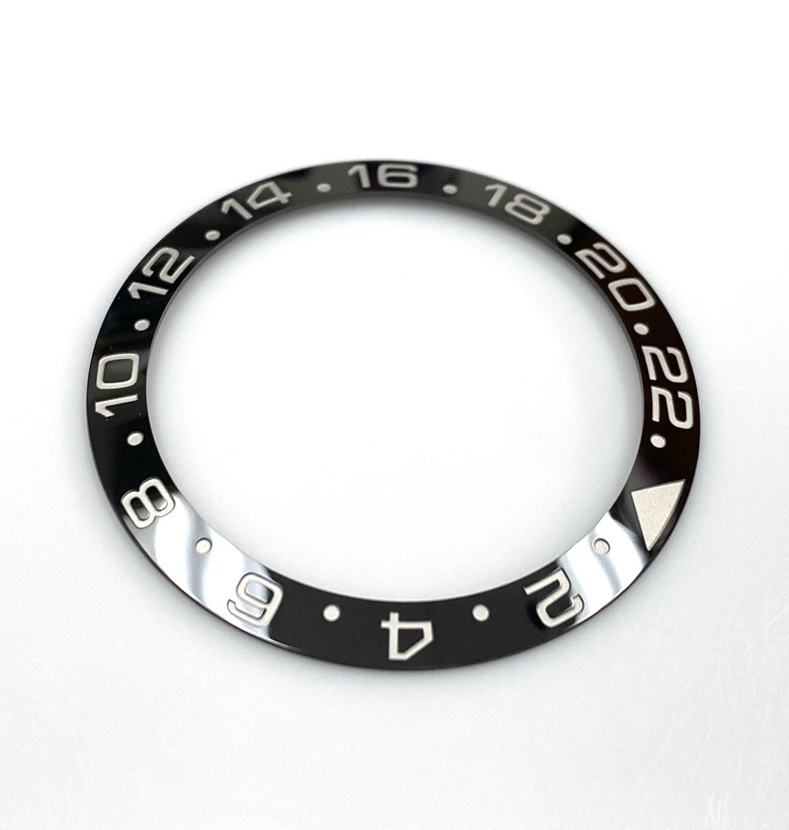 Ceramic Bezel Insert for Rolex GMT Master II Black fits Ref # 116710