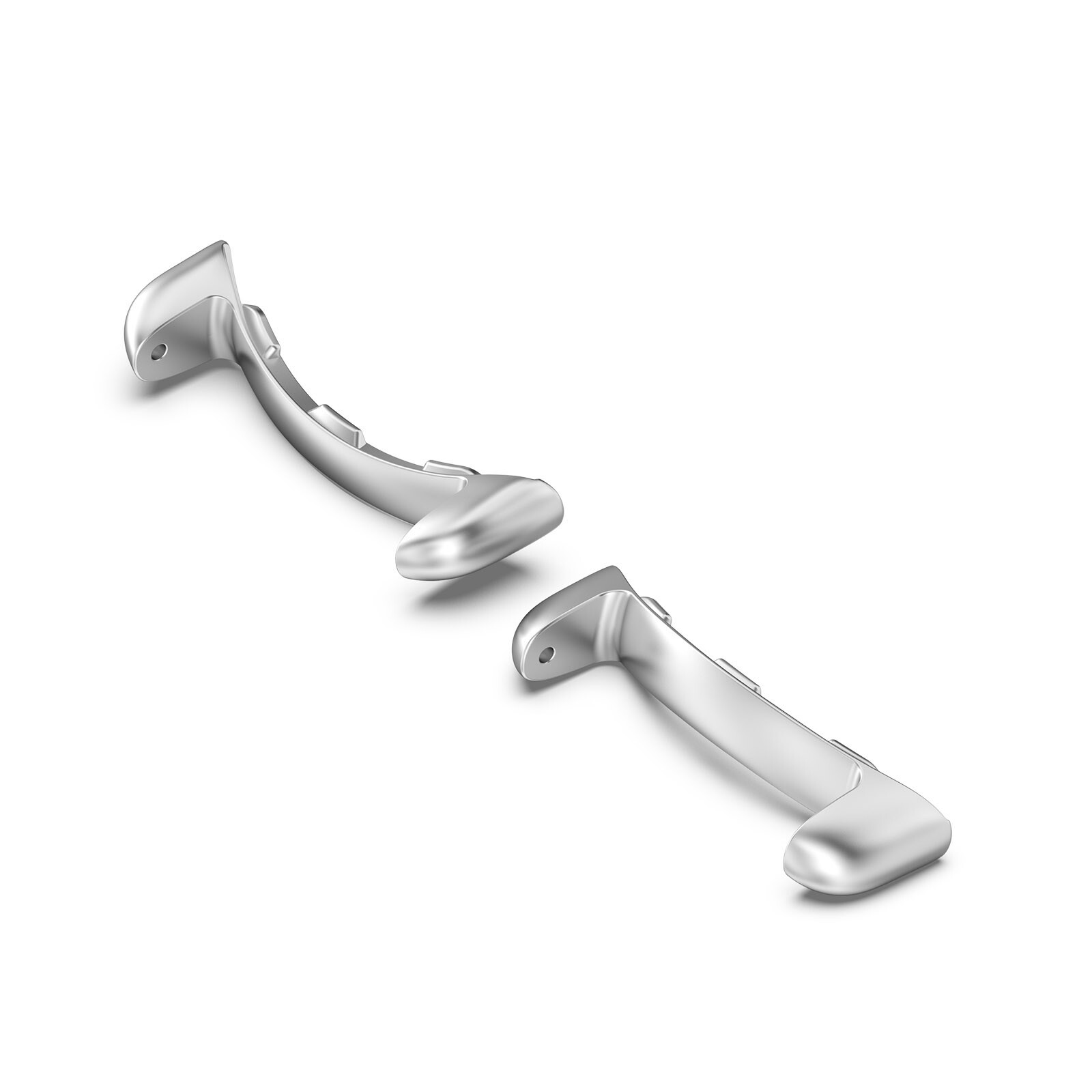 Stainless Steel Watch Connectors Curved Head Grain for Google Pixel Watch 1/2