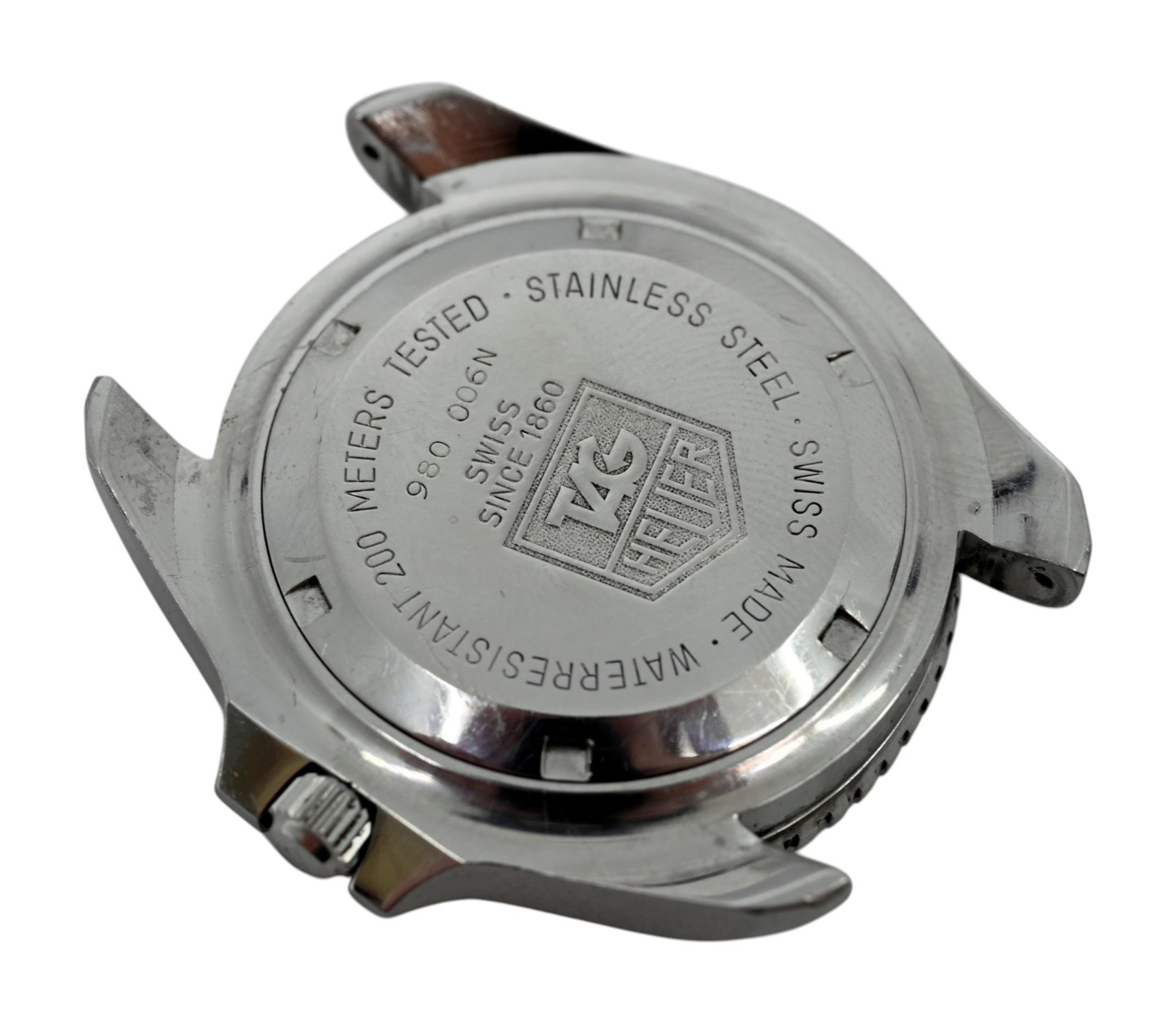 Original 42mm Tag Heuer 980.006 N Stainless Steel Complete Case Set + Extras!