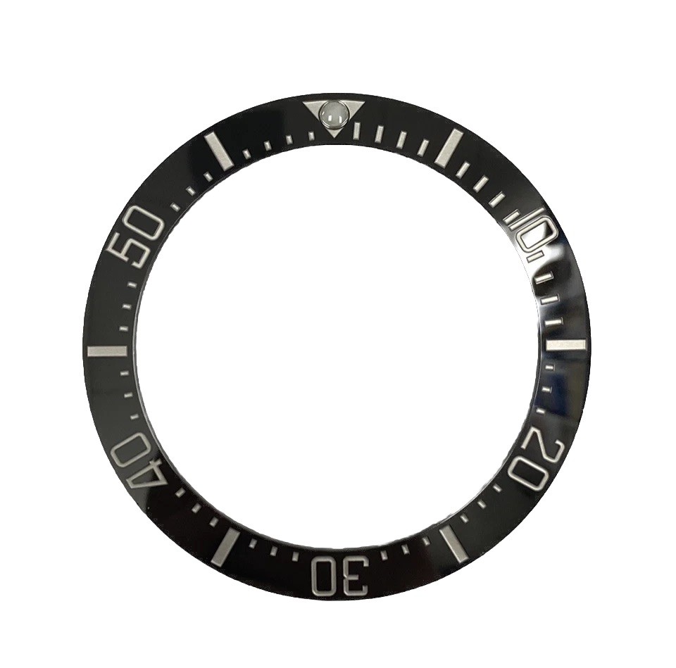 Black Ceramic Bezel Insert for Rolex Sea-Dweller DeepSea 116660 126600 116600