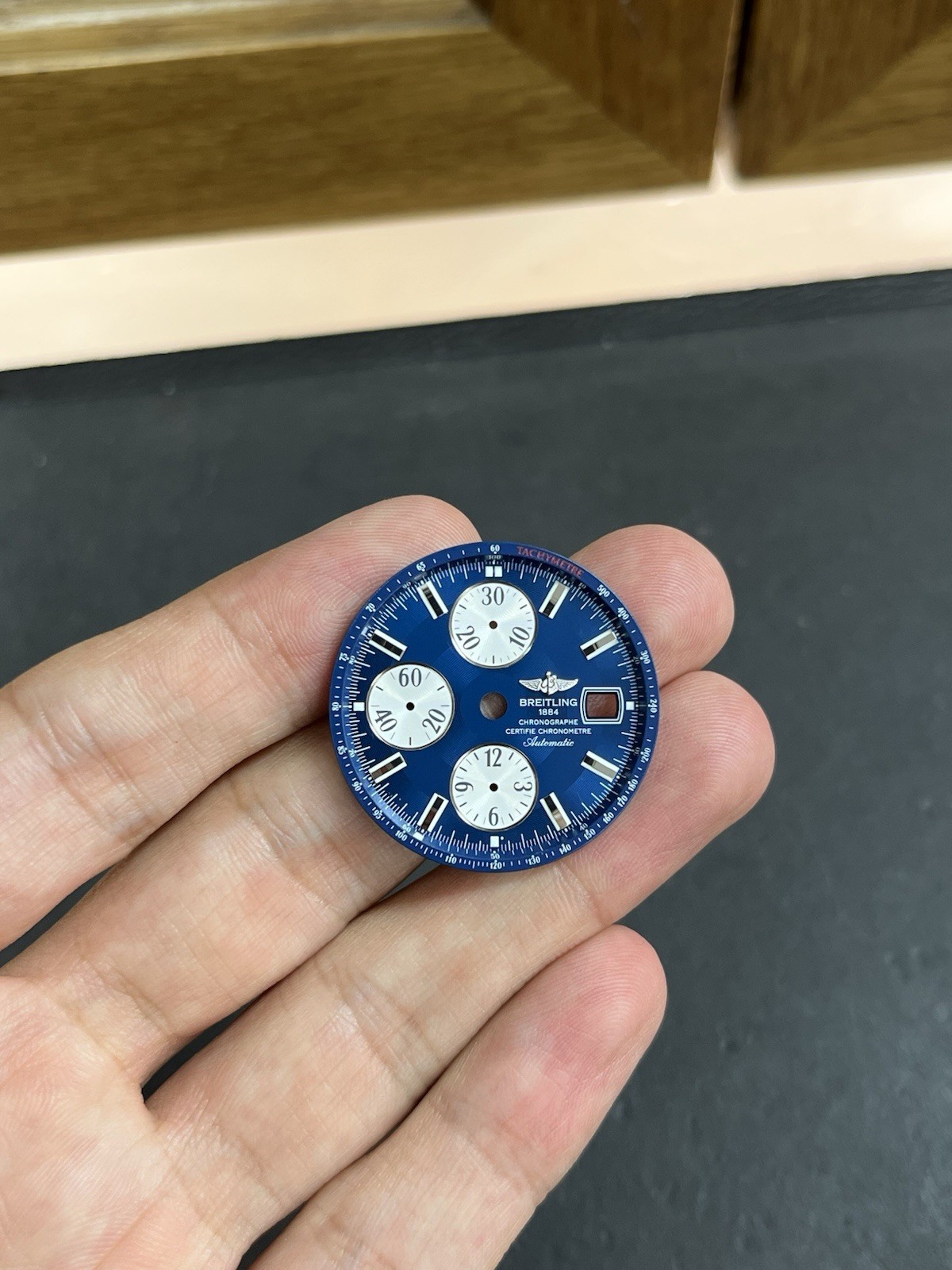 Genuine Breitling Chronomat Evolution 44mm Dial Blue A13356