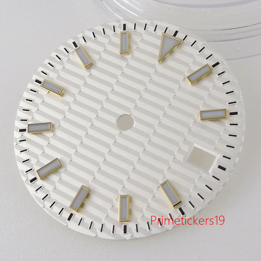 29mm Luminous Watch Dial Sterile Watch Face Fit for NH35/NH35A Model Date Window
