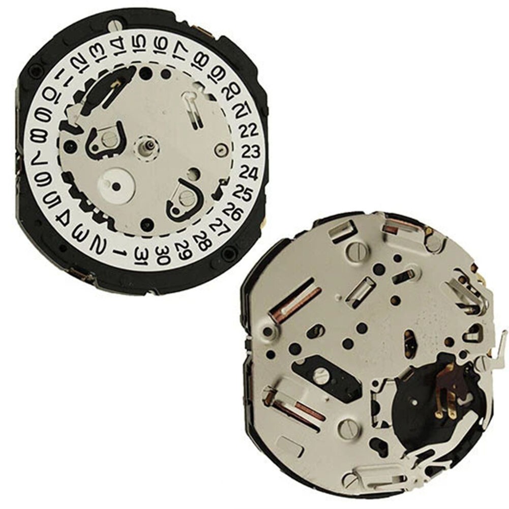 For Hattori Epson TMI YM12 YM12A Watch Quartz Movement 3 Hands, Date at 4′ Japan