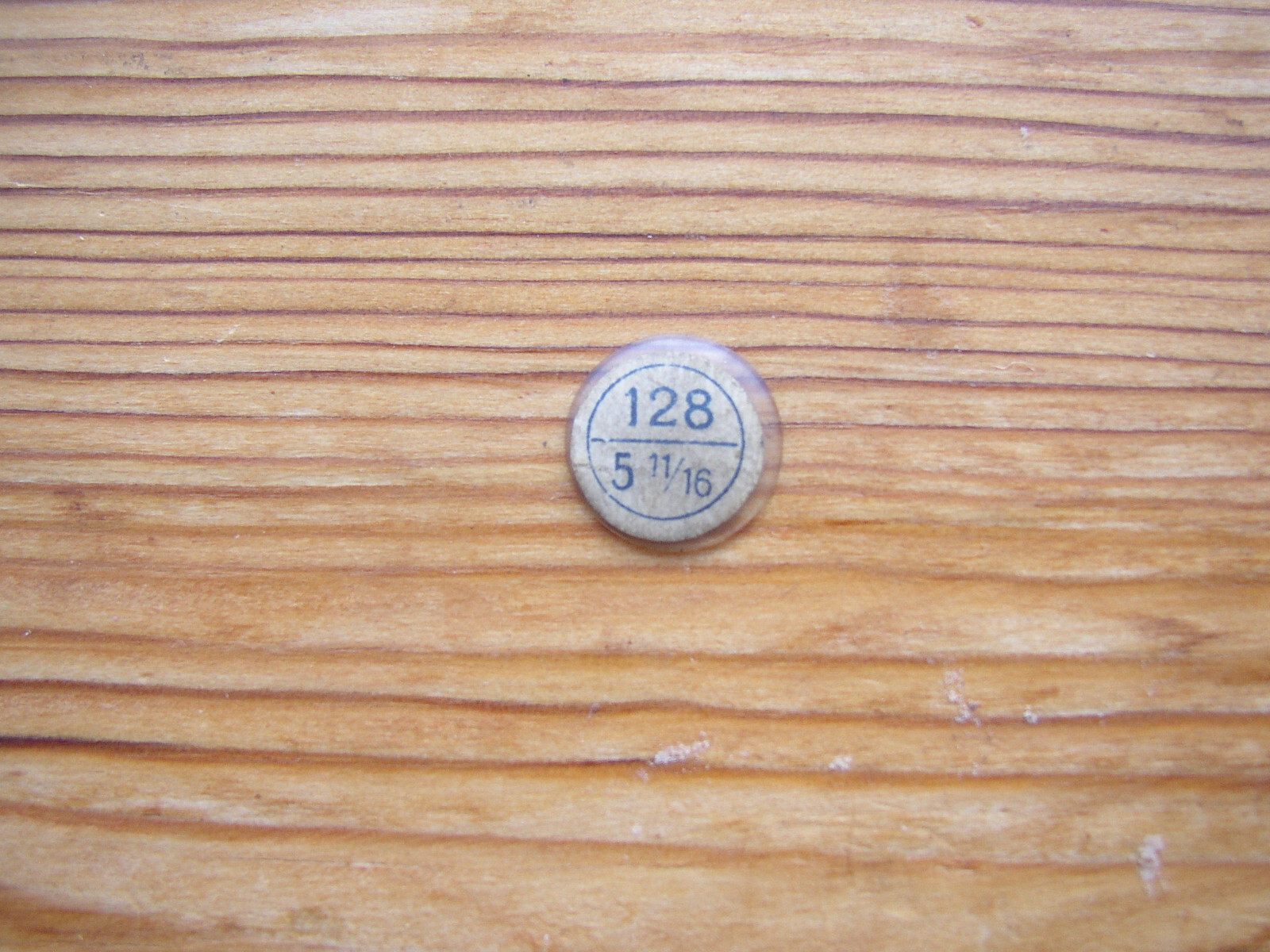 Unused Vtg glass watch crystal ligne 128 1.28cm Low-dome 12.7 mm 5 11/16