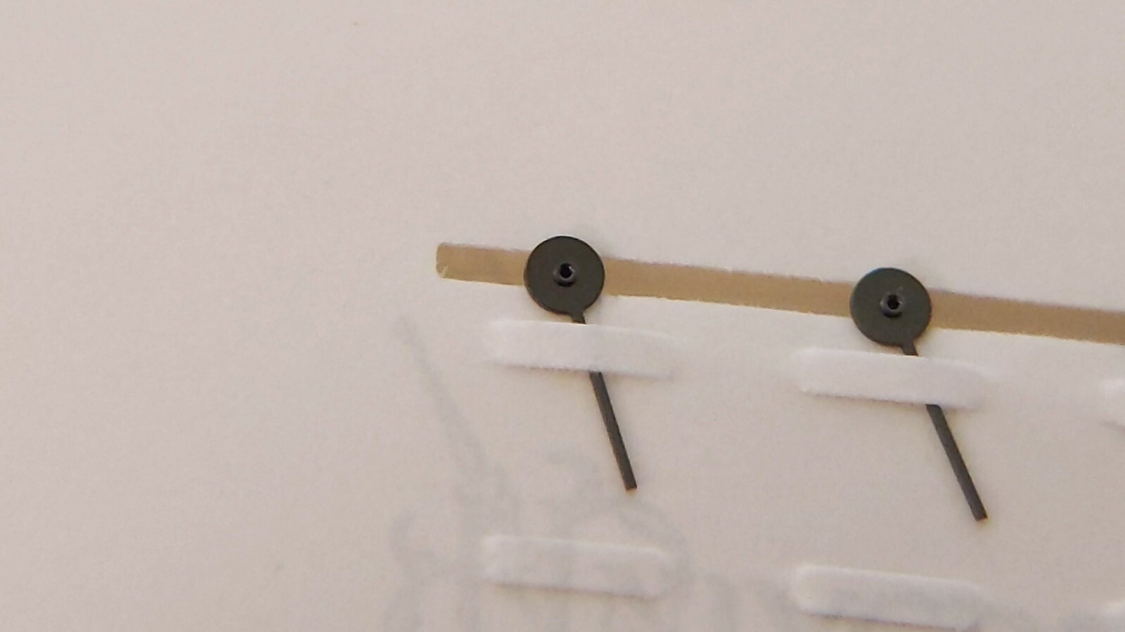 Universo Sub Dial BLACK HAND NOS for watch repair