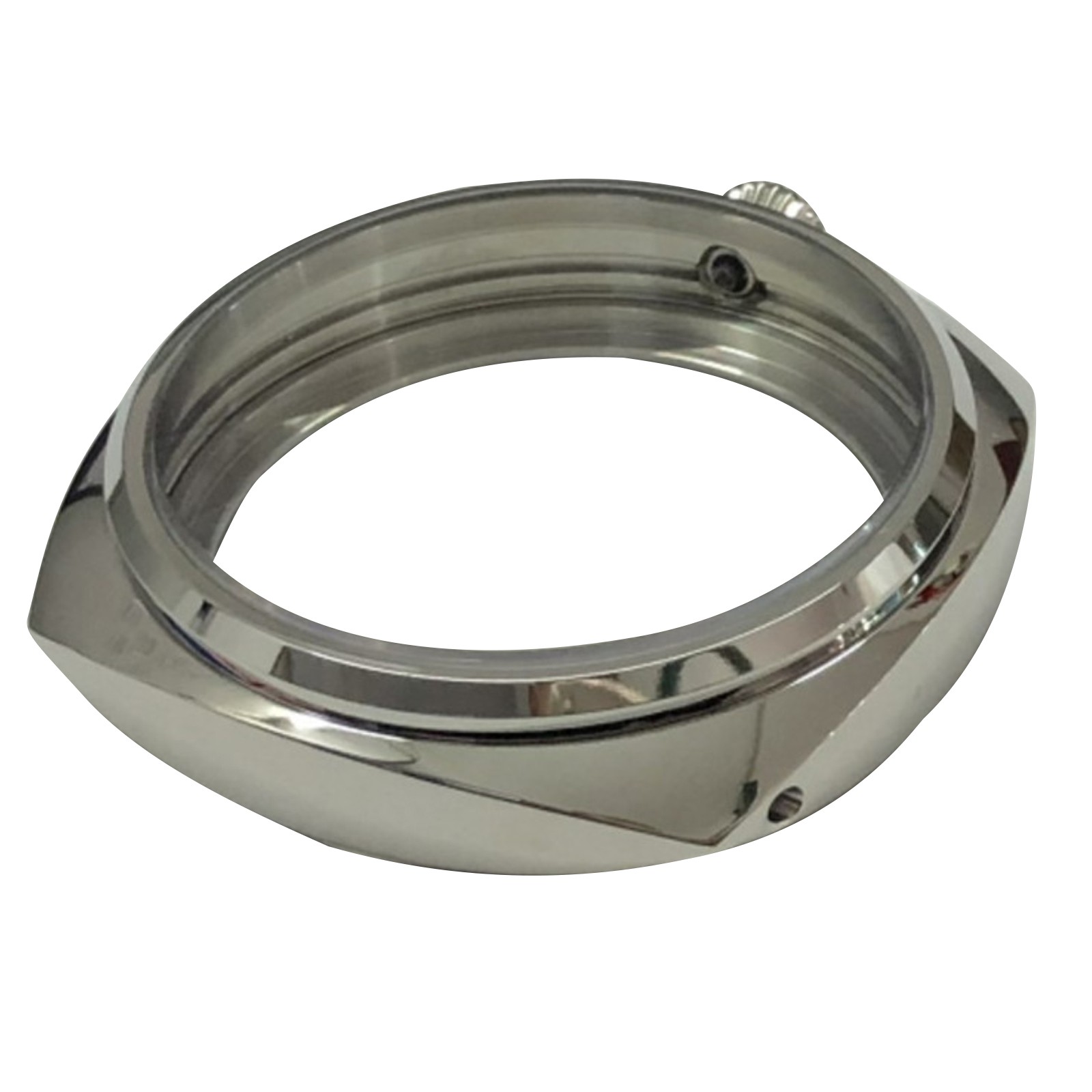 47mm 316L Steel Watch Case For ETA6497 6498 Seagull ST3600 3621 Watch Movement J