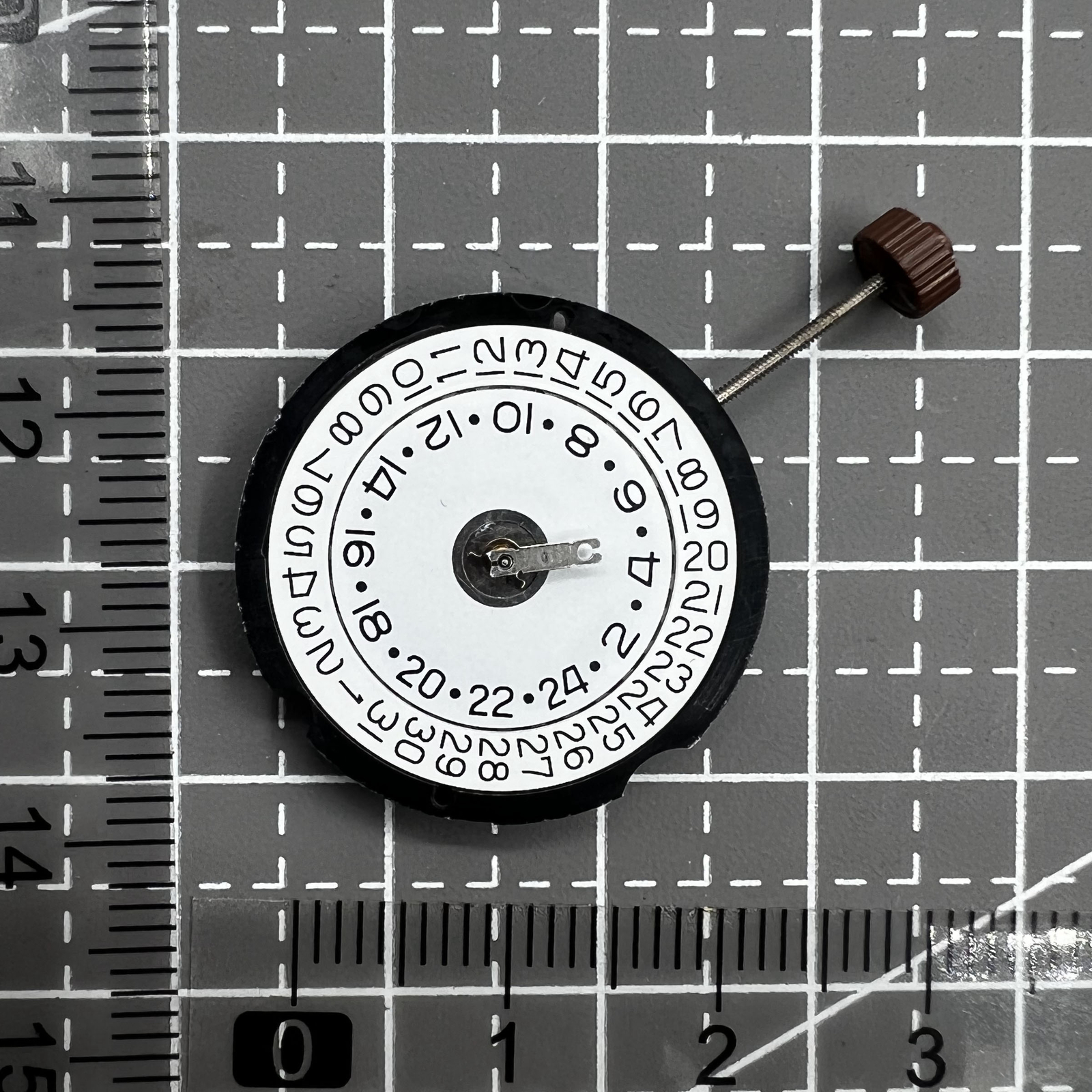 Ronda 505 24D 505.24D Date At 3 Quartz Watch Movement