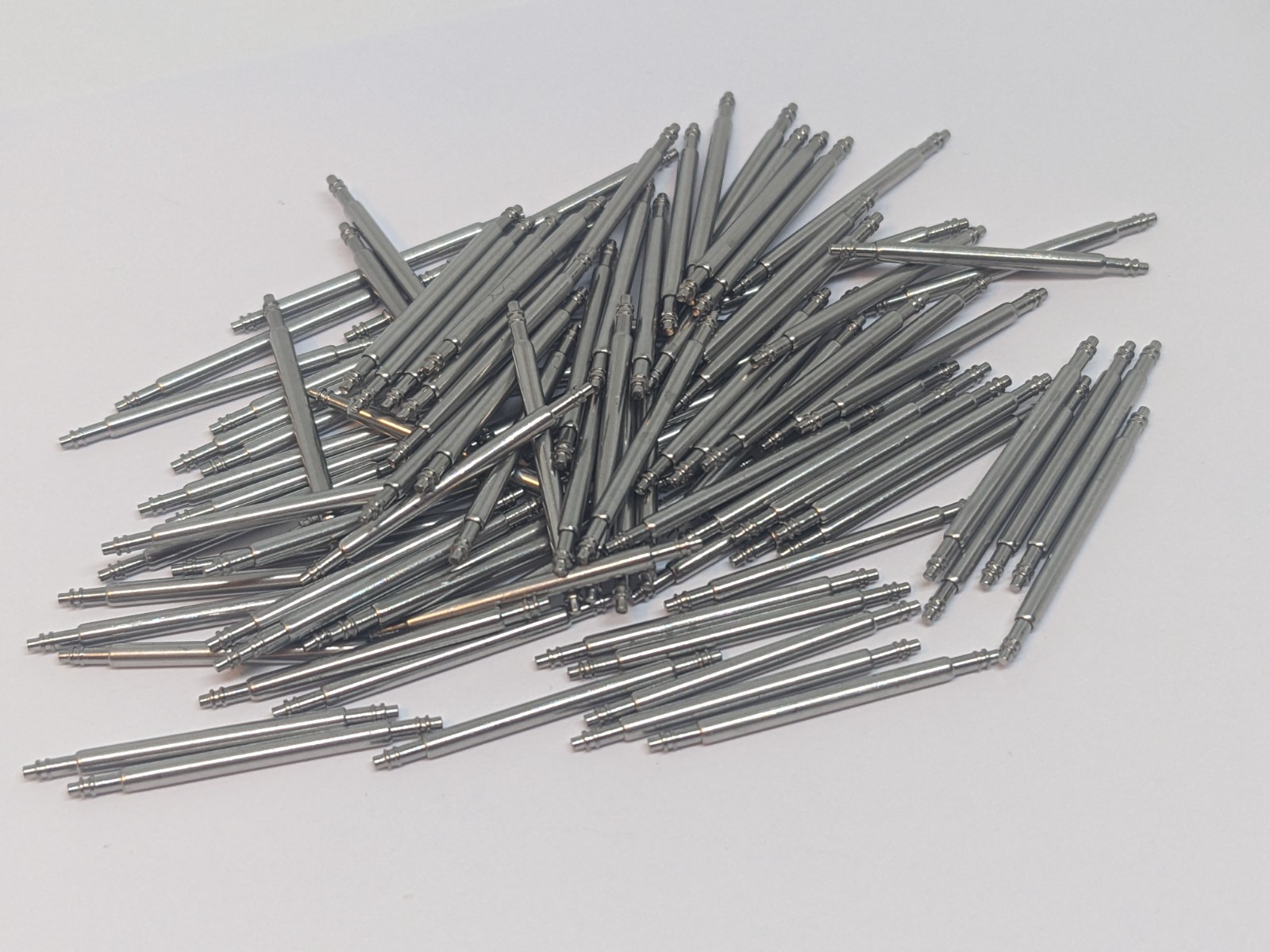 Spring Bars 25mm x 1.50mm Double Flange x 100 pieces