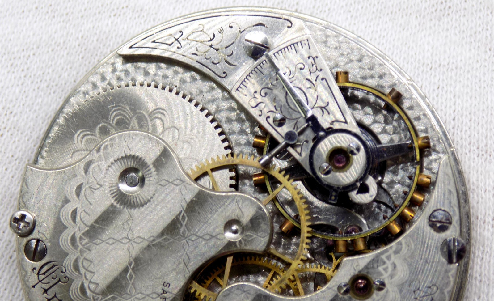1891 Elgin National Watch Co. Grade 4 Model 3 16s Pocket 15J Watch Movement