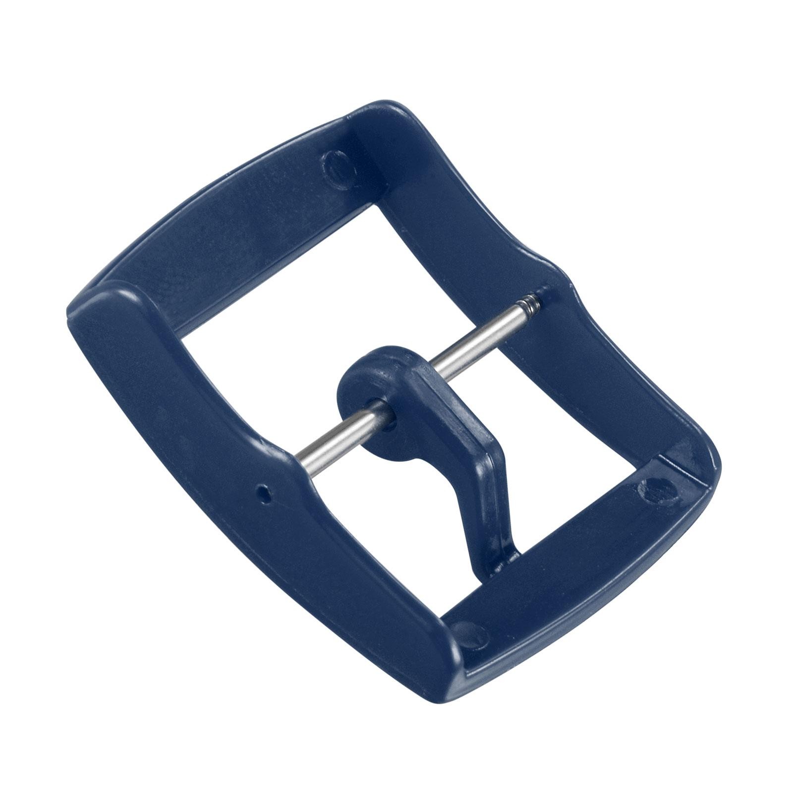 Watch Strap Clasp Plastic Buckle for 20mm Width Watch Bands Dark Blue 2 Pcs