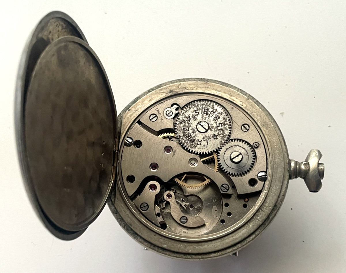 Lanco Pocket Watch Movement for Parts