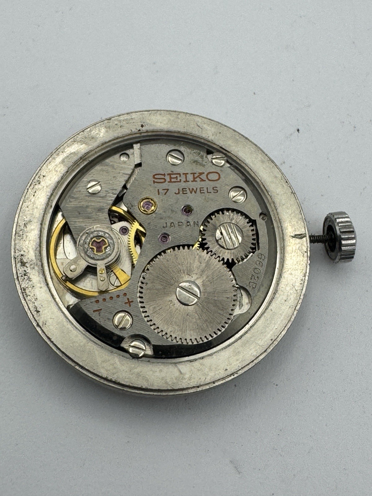 Vintage Seiko Sportsman Cal 6602B Watch Movement – Runs