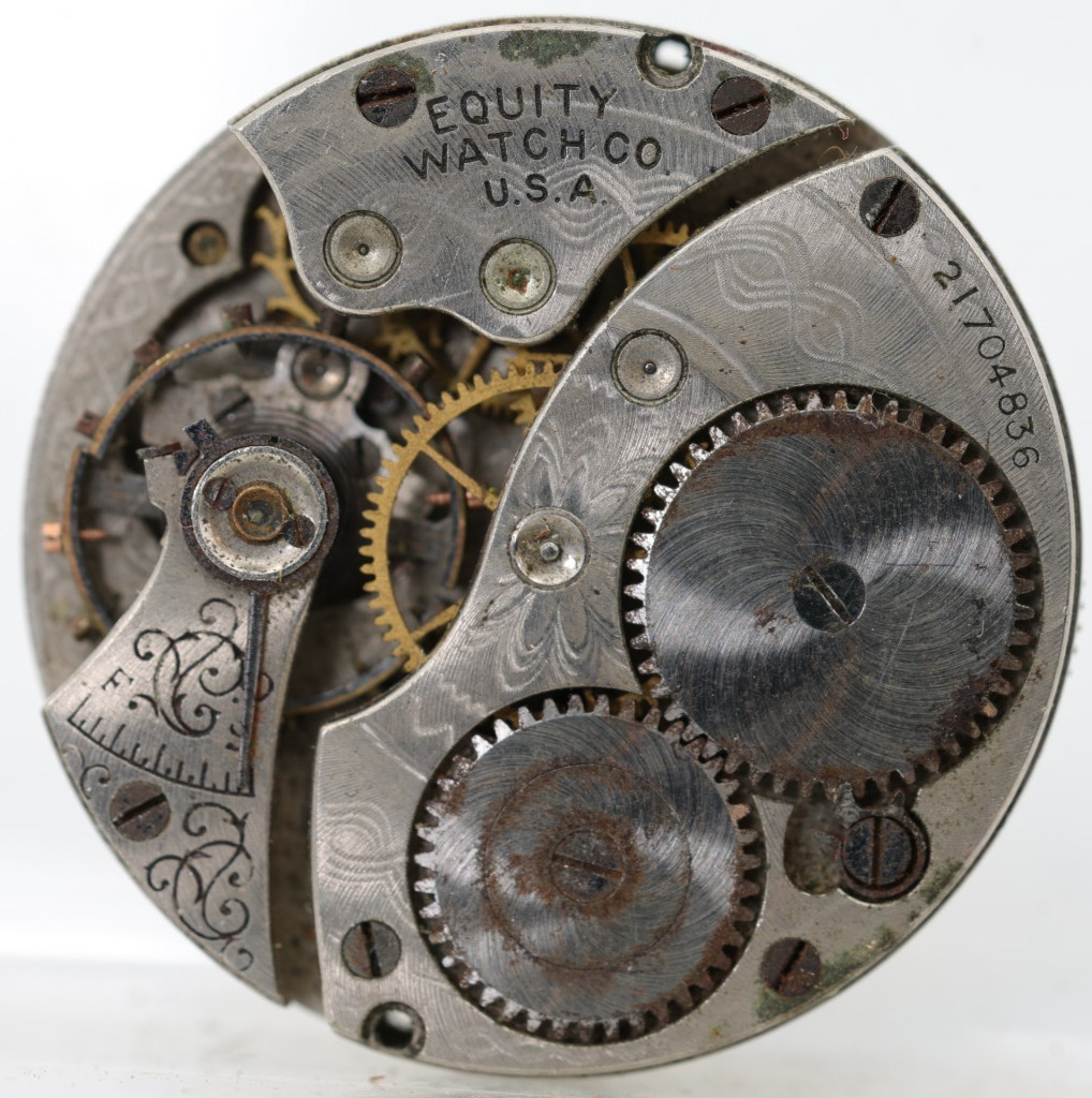 WALTHAM Gr. EQUITY, 3/0s, 7j, 21704836 WATCH MOVEMENT, FOR REPAIR (NK)