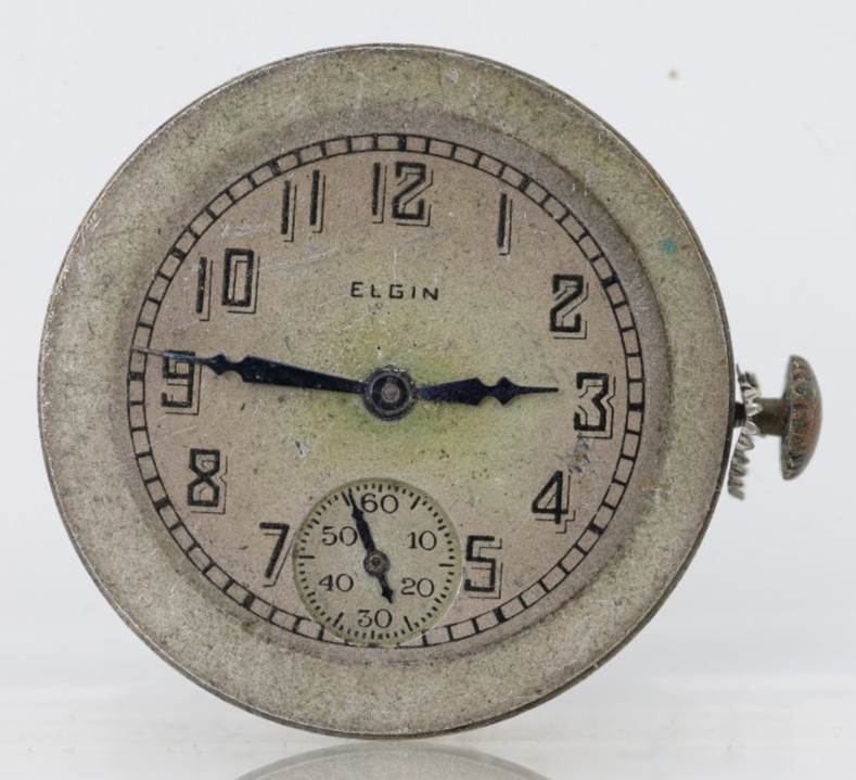 ELGIN cal. 430, 6/0s, 7j, 26891342, WRIST WATCH MOVEMENT, FOR REPAIR (NA)
